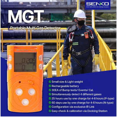 Máy đo đa khí Senko hàn Quốc SP- MGT -P