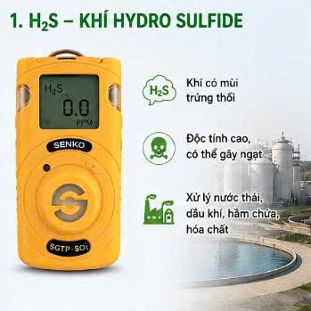 Máy đo khí H2S Senko SP-SGTP-HCN