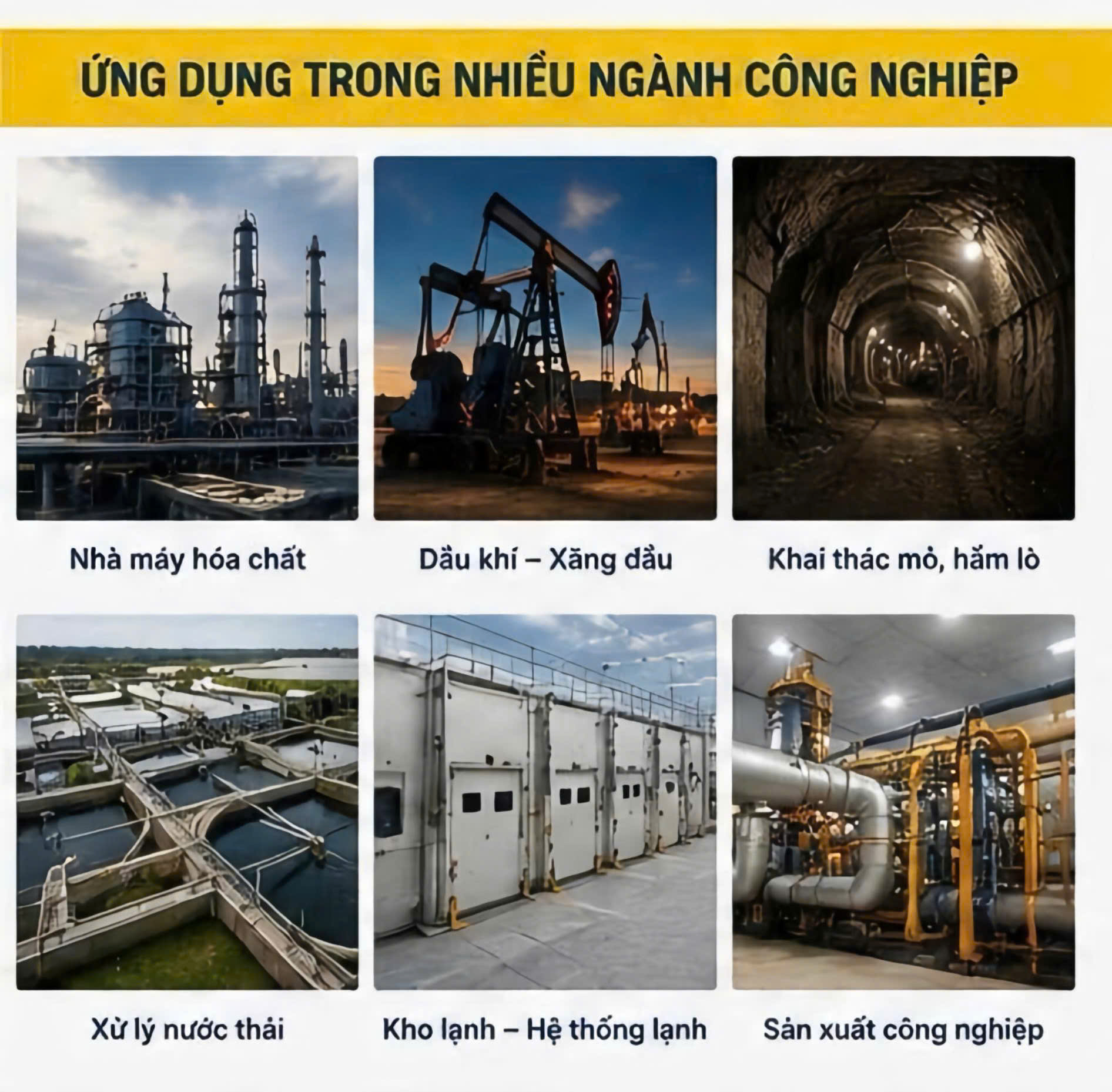 Ứng dụng thiết bị trong công nghiệp