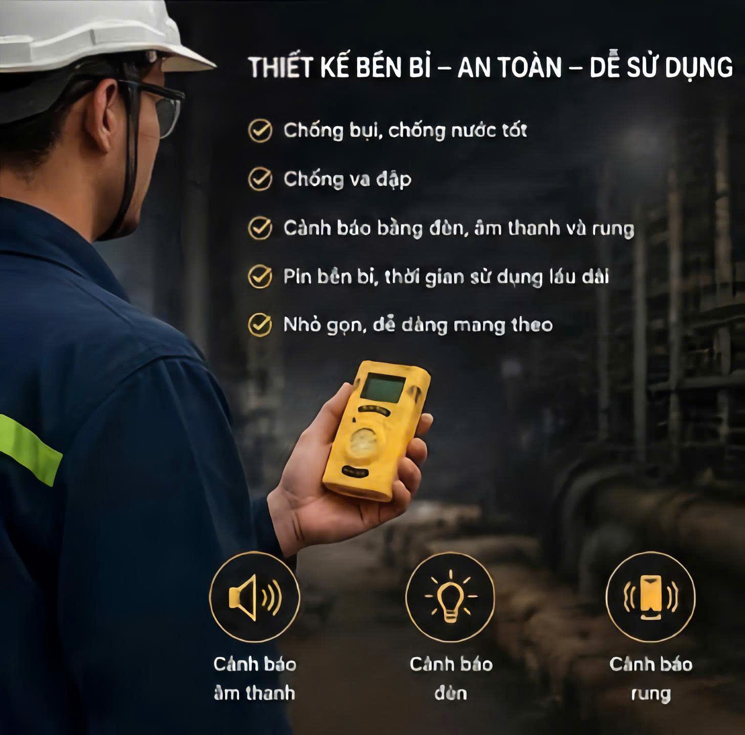 Những tính năng cơ bản của máy đo khí Senko Hàn Quốc