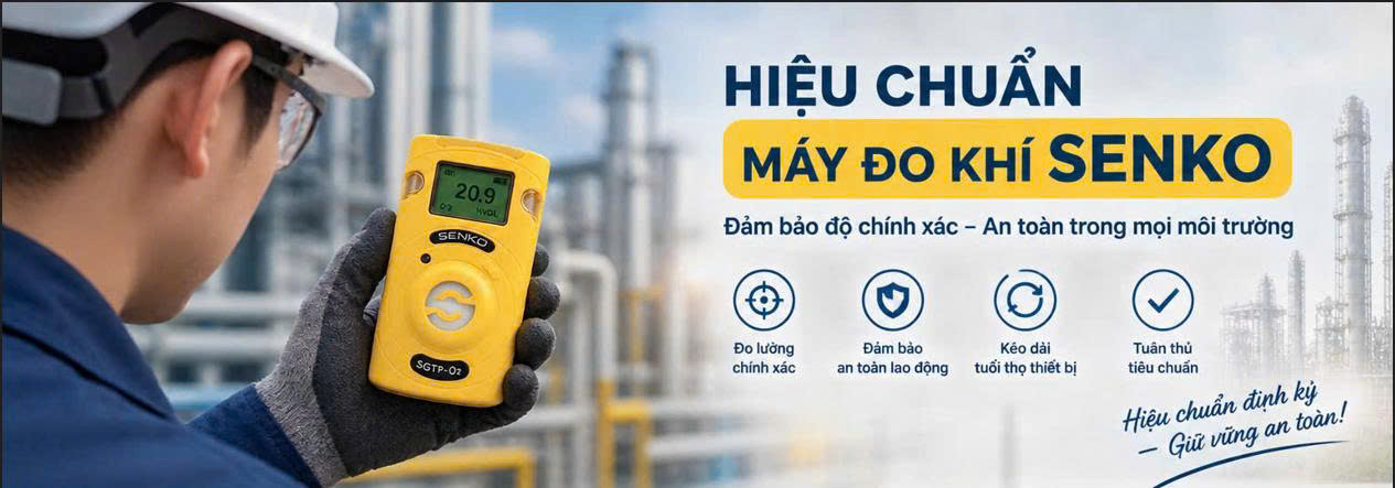 Vì sao cần phải hiệu chuẩn máy đo khí định kỳ theo khuyến cáo của nhà sản xuất.